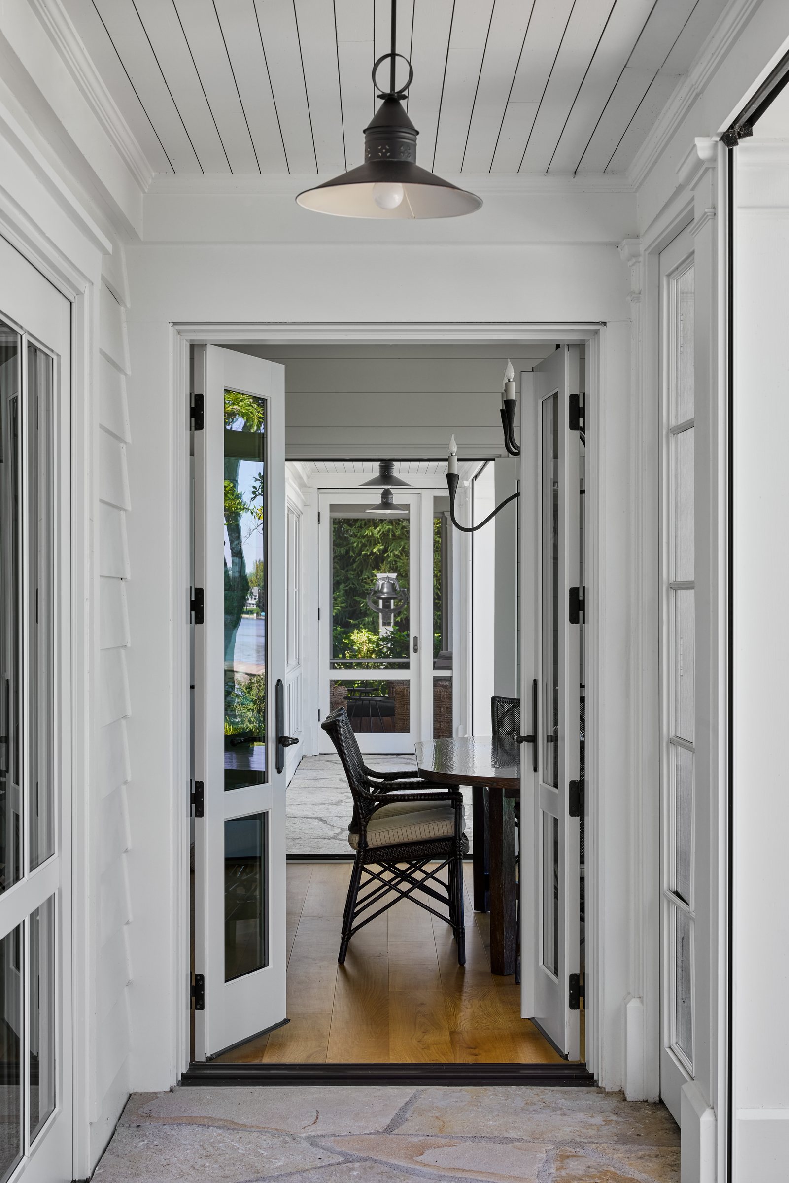 Light-filled sunroom off the main living space