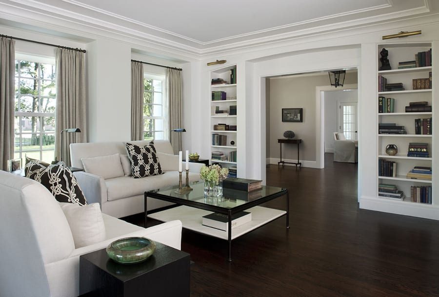 Living room, built by Mosher Dolan