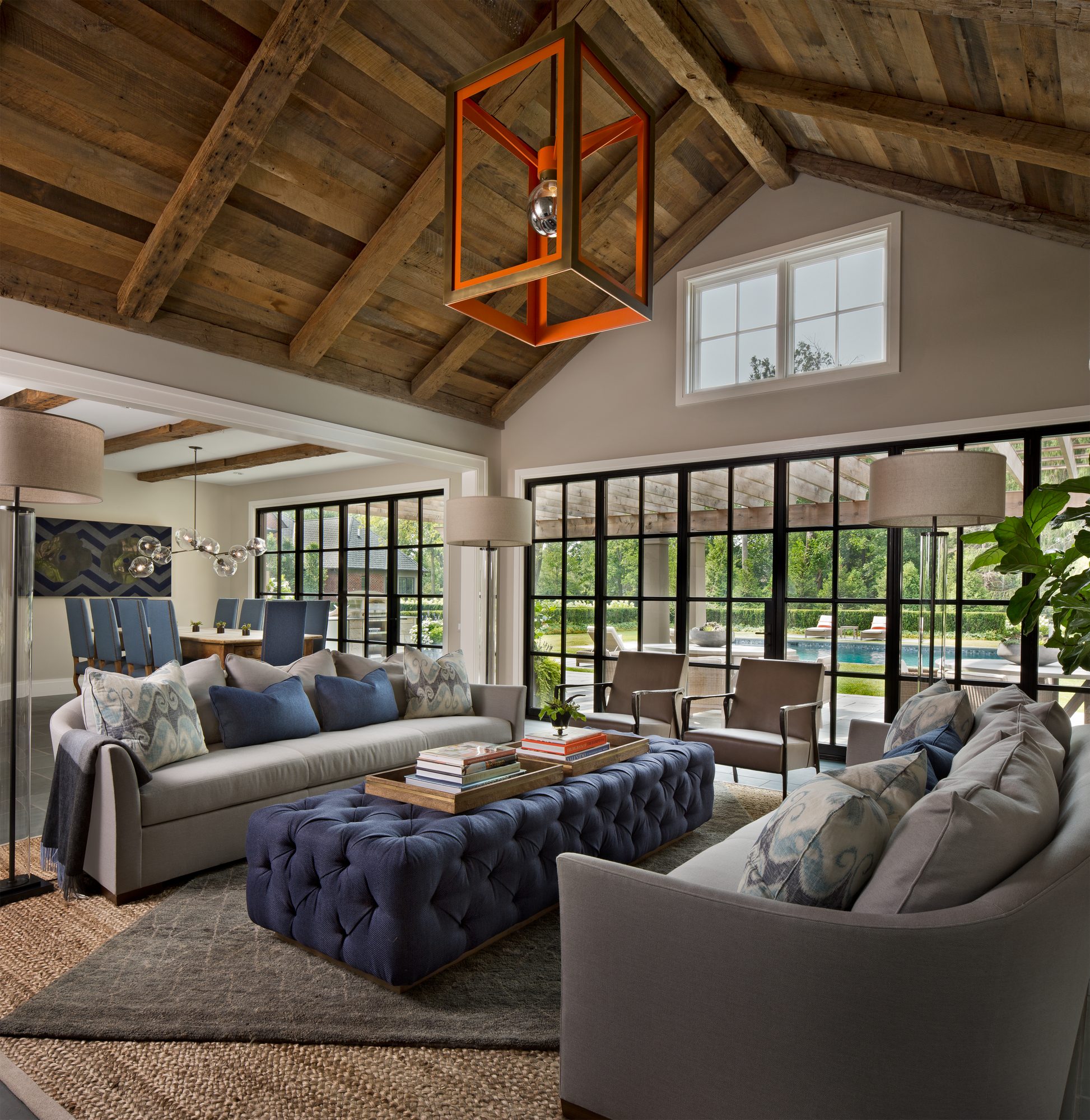 Interior at the Poolside Pavilion