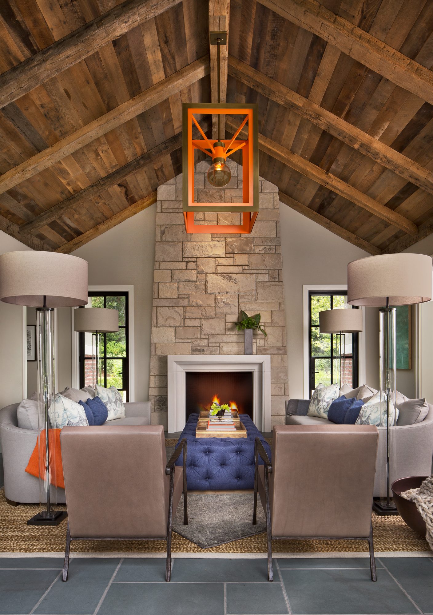 Interior at the Poolside Pavilion