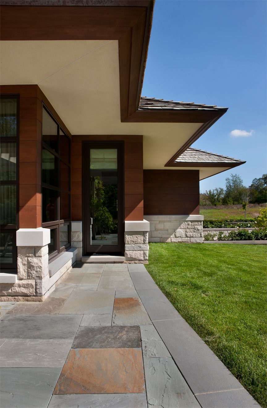 Exterior at the Prairie Modern Estate