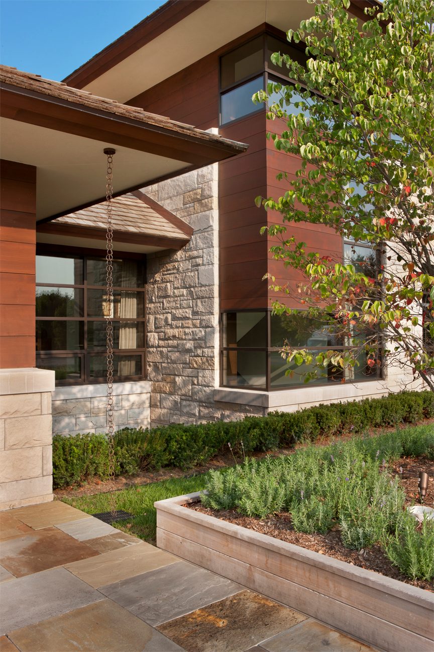 Exterior at the Prairie Modern Estate