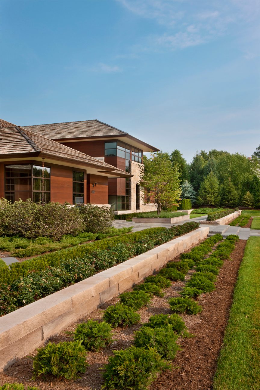 Exterior at the Prairie Modern Estate