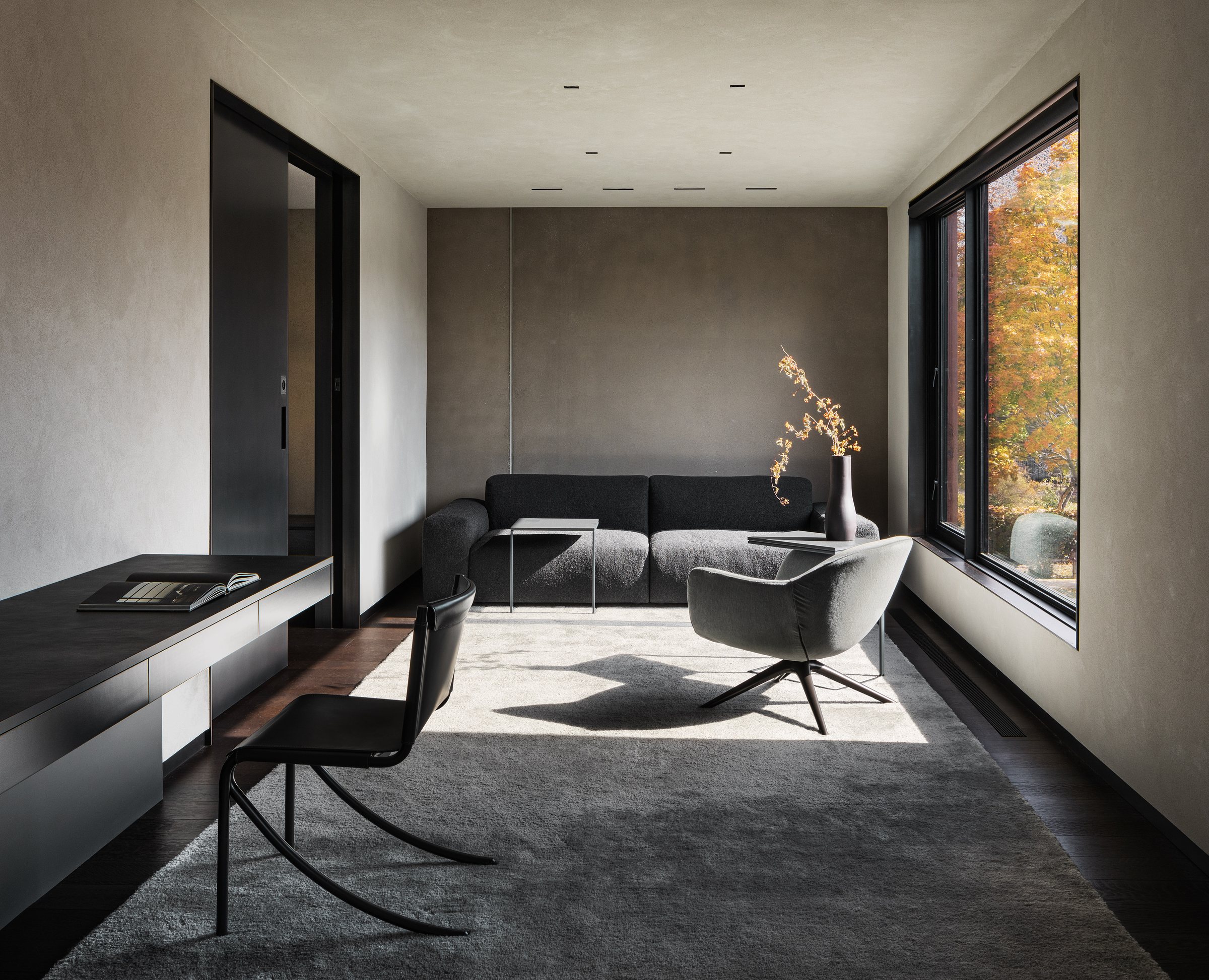 Bedroom lounge, built by Mosher Dolan