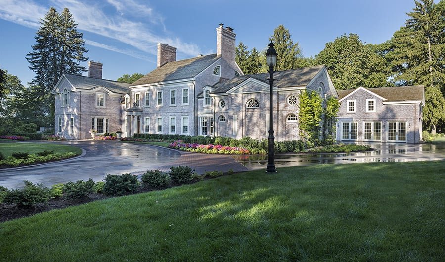 Exterior at the Shingle Estate with pool