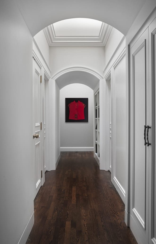Interior at the Shingle Estate with pool