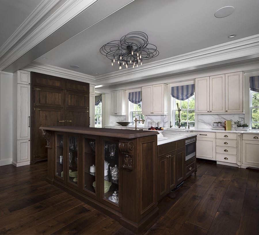 Interior at the Shingle Estate with pool
